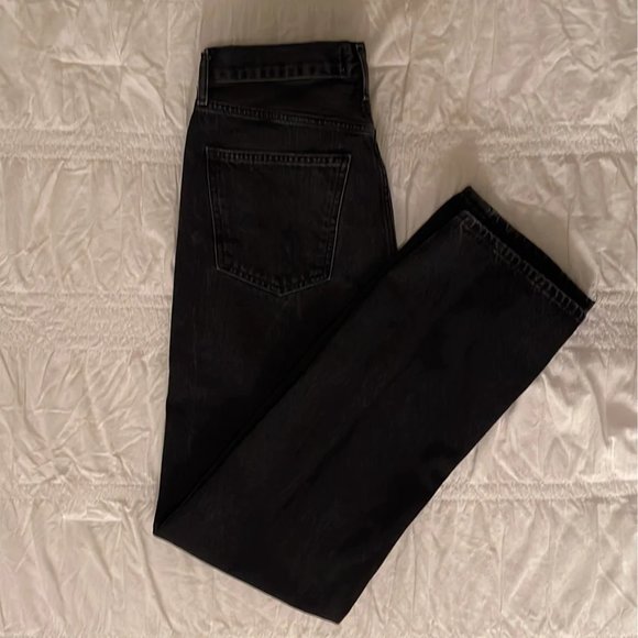 AGOLDE Lana mid-rise straight leg jean - Picture 4 of 5